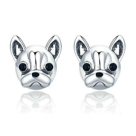 Pige Øreringe Fransk Bulldog Øreringe Smykker Gave Øreringe