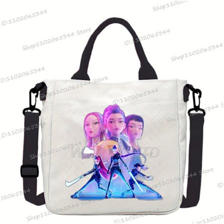 KPOP Trendikäs Tiikeri Painettu Olkalaukku Henkilökohtainen Kannettava Crossbody-laukku