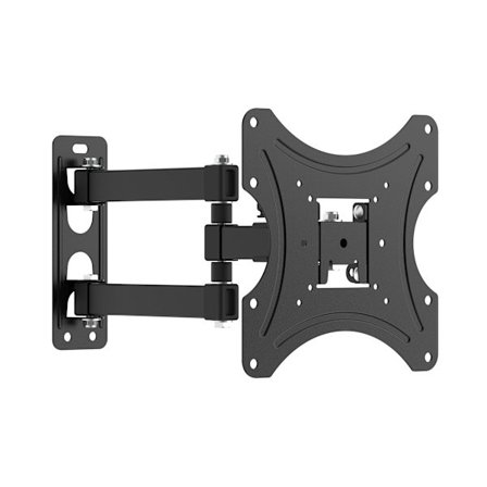 Teleskopiskt TV-väggfäste för TV-apparater 17-43 tum