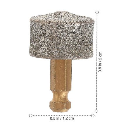 10 stk. neglefil erstatningshode slipeskive kjæledyr neglefil erstatningsspis profesjonelt hevet slipehode for elektrisk klo neglestell