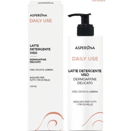 Aspersina Daily Use Latte Detergente Viso Dermoaffine Delicato