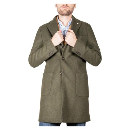 L.b.m. 1911, Single-Breasted Coats Groen, Heren, Maat:L
