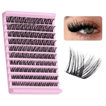 Naturlige Fiber Kunstige Øjenvipper for Forbedret Skønhed