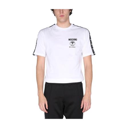 Moschino T-Shirts Hvid, Herre