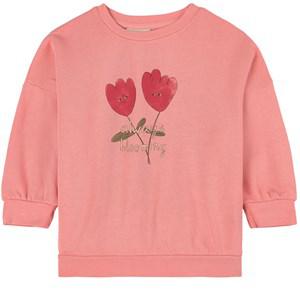 The Campamento Pink Flowers Graphic Sweatshirt 9-10 Years - Jumpers and knitwear - Size 9/10 - Pink - Junge