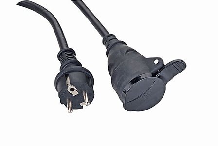 POWERIZED SKJØTEKABEL 25M 3X2,5 M/LOKK H07RN-F