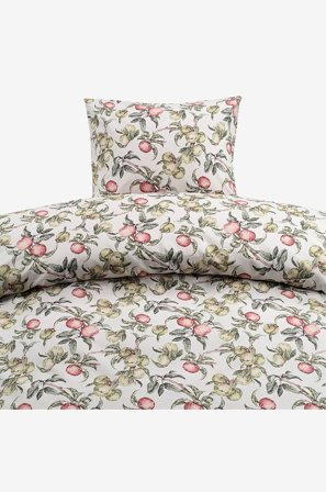 Borganäs of Sweden - Peitto Äppellunden - Monivärinen - Pussilakanasetit - 150X210 - - Homeroom