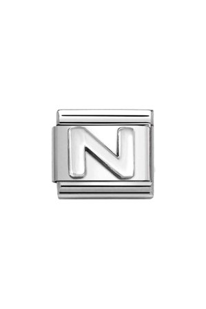 Oxidised Letters 925 sterling silver N