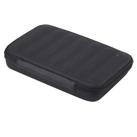 Portabel 10-håls munspel Harmonicon Munspel Svart Bärväska Förvaringsväska