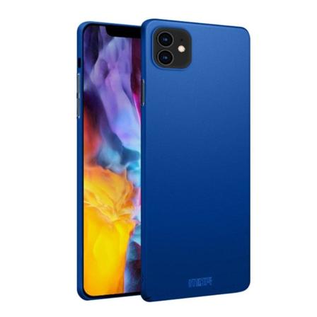 MOFI Shield Slim Frosted Hard Bumpresistent Shell iPhone 12 mini - Blå Blue