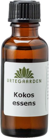 Urtegaarden Kokos Essens 30 ml, Helse & Madvarer, Snacks, Lav-selv-slik
