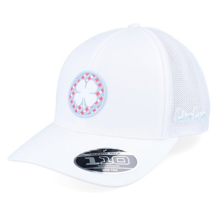 Black Clover - White trucker Czapka Z Daszkiem - Arlo White W White Mesh W Patch Trucker @ Hatstore