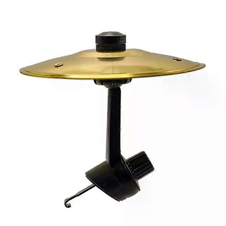 Auton Crash Cymbal -rumpu, ilmastointiaukkoon kiinnitettävä helppo miniversio musiikin ystäville, sopii kaikkiin ajoneuvotyyppeihin