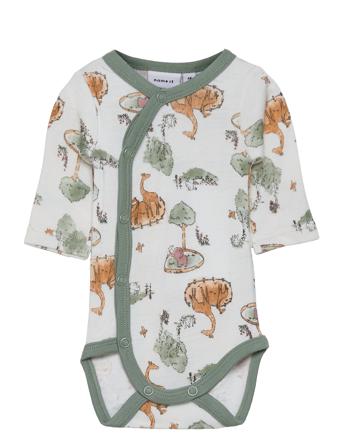 Nbmwillu Wool Ls Body Pre White Name It