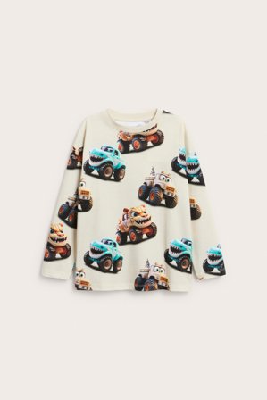 Kappahl | Langermet t-skjorte Lys beige 110/116 | Lys beige