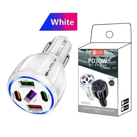 Billader Bilhurtiglader HVIT