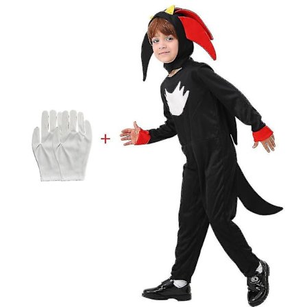 Cosplay Kostumer Børn Mus Fest Jumpsuit + Handsker