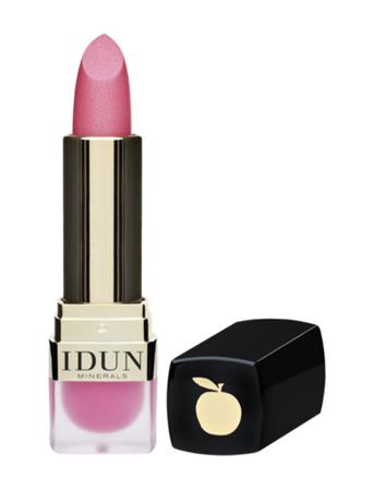Creme Lipstick Filippa Huulipuna Meikki Vaaleanpunainen IDUN Minerals