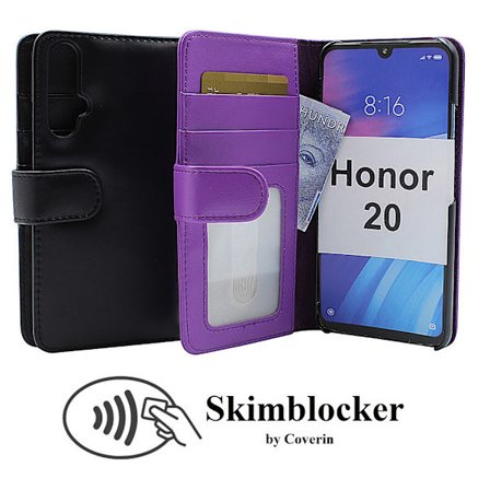 Skimblocker Plånboksfodral Honor 20
