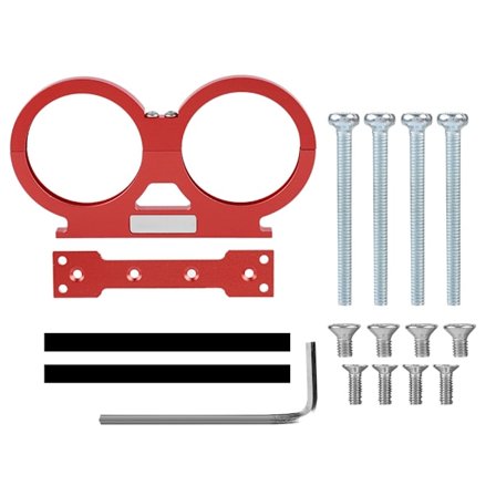 Vandkøling Vandtank 60MM Cylinder Tank Metal Spænde Montering Beslag (Rød)