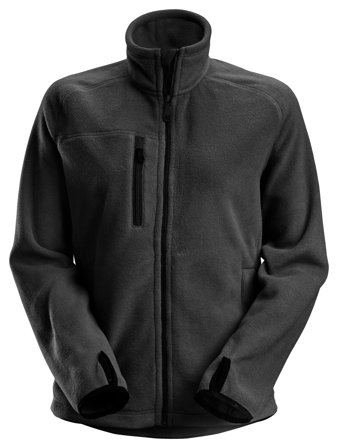 Snickers Workwear 8027-0400 Fleecejacka svart L, Kläder