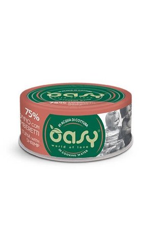 Oasy More Love Gatto Tonno con Gamberetti 70g