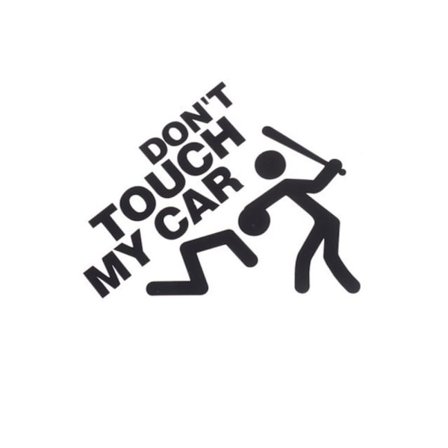 5 STK dekorativt klistermærke til biler B B