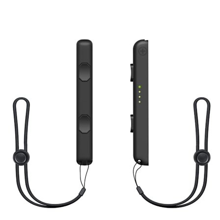 Kompatibel med Switch Joycon, en erstatning for Switch 2-delt Joycon-stropp, med justerbar tetthet (svart)