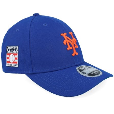 New Era - MLB Blau adjustable Cap - New York Mets MLB Hall Of Fame 9FORTY M-crown Royal/Orange Adjustable @ Hatstore