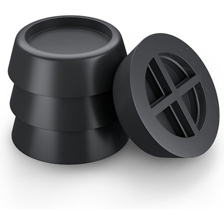 Antivibrasjonsvaskemaskin Vaskemaskin Føtter nti Vibrasjonsputer Støy Antivibrasjonsføtter for Vaskemaskiner og Vasktørkere Anti-vibrat