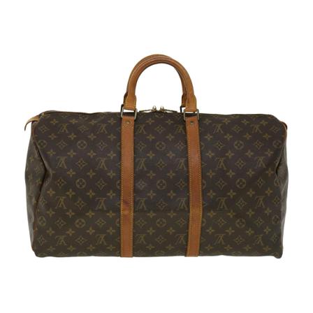 Louis Vuitton Vintage, Weekend Bags Bruin, unisex, Maat:ONE Size