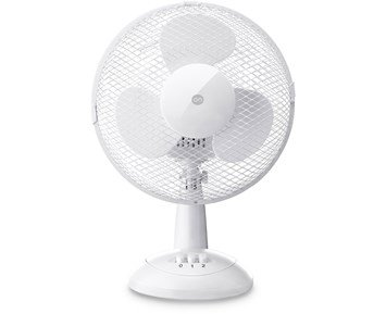 ON Table Fan 10 White - Svalkande bordsfläkt med två hastigheter