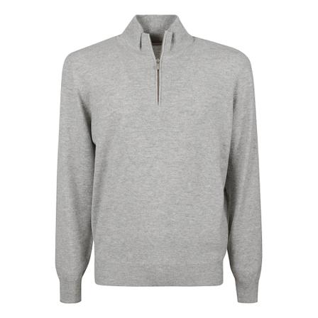 Brunello Cucinelli Turtlenecks Grå, Herre Rullekraver