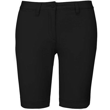 Kariban Dam/Dam Chino Bermuda Shorts 16 UK Svart