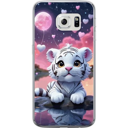 Yhteensopiva Puhelinkuori Samsung Galaxy S6 edge Tigerunge rosa