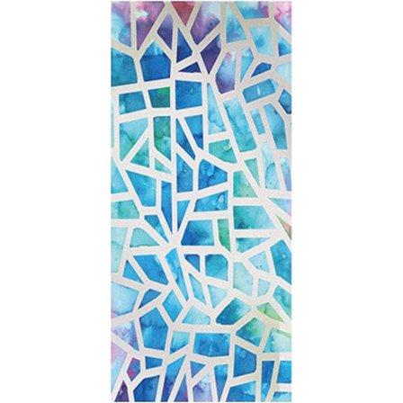 Lasimaalaus Ikkunakalvo, Yksipuolinen Staattinen Kiinnittyvä Lasisuoja, Irrotettava Värillinen Lasitahna Sisustus