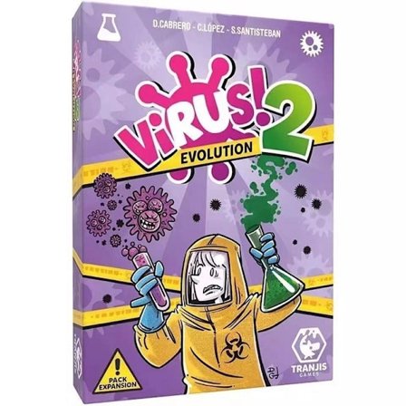 Virus! Evolution 2 virus! Virusinfektion Kortspel Fest Julunderhållning Kort