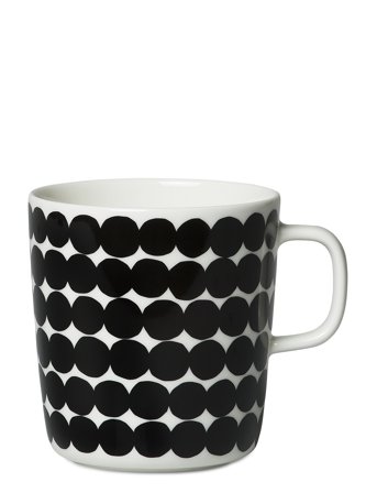 Marimekko Home Siirtolapuutarha Mug 4 Dl - Black - 40 CL