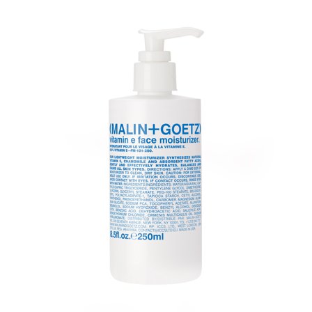Malin+Goetz Face Vitamin E Moisturizer 250ml - Tratt.viso 24 ore idratante