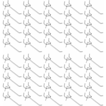 50 stk. hullplatekroker, veggplatekroker for visning av hullplate garasjebutikkverktøy Stora