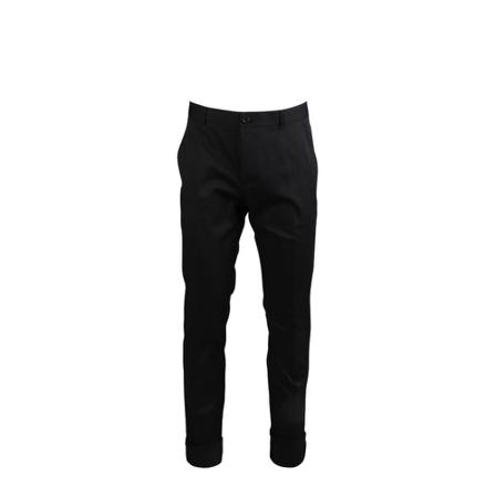 Versace, Chino Pants Zwart, Heren, Maat:L