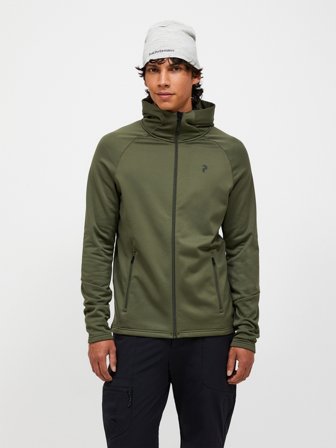 Rider Essentials Midlayer Zip Hood Men