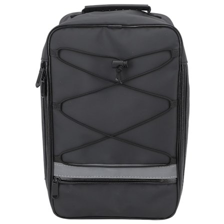 Bagagetaske til cykelbagagebærer 15L Vandtæt Cykel Elcykel Sidetaske Cykel Bagagebærer til Udendørs Brug Sort