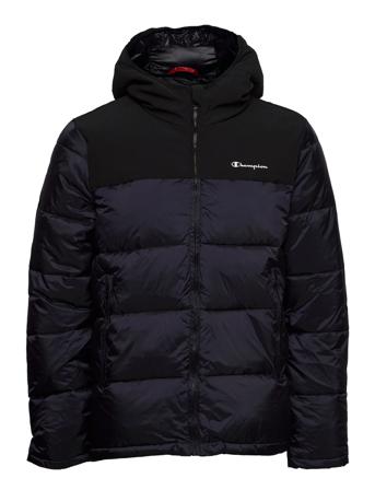 Hooded Jacket Black Champion