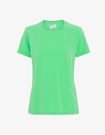 Women Light Organic Tee - Spring Green - S