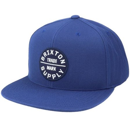 Brixton - Blå snapback Keps - Oath III Joe Blue Snapback @ Hatstore