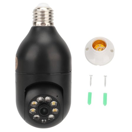 WiFi Overvåkingskamera 1080P 2MP 360° Panorama Trådløs Smart Kamera CCTV 110‐240V