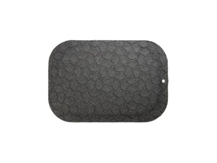 MATTING Arbetsplatsmatta 53x77cm svart - Lyreco - Kontorsmöbler och inredning - Arbetsplatsmattor och ståmattor - Arbetsplats-och ståmattor