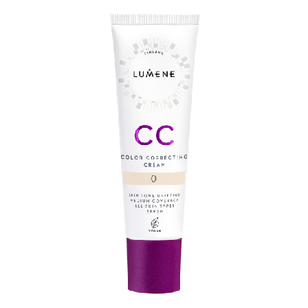 Lumene CC Color Correcting Cream SPF 20 Foundation Dam Beige 30 ML