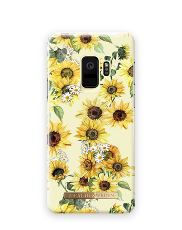 Female deksel, Galaxy S9 Sunflower Lemonade, iDeal of Sweden